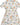 White girl's shirt dress with abstract scribble print and puff sleeves. Art Beat Dress for ages 1–14.