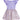 Lilac high-low occasion dress with petal-shaped white flower and floral brocade skirt – Bloomlight Dress for girls aged 5–14.