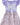 Lilac high-low occasion dress with petal-shaped white flower and floral brocade skirt – Bloomlight Dress for girls aged 5–14.