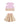 Girls pink mikado top with sculpted sleeves and brocade hem – Buttercup Set