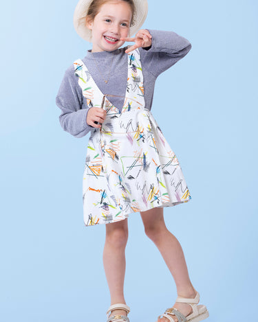 Bella Pinafore Set for Girls - Bella Dress – Rehoboth Kidz