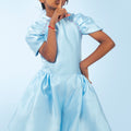 Cheryl Playsuit - Silky Mikado Dress UK - Rehoboth Kidz