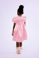 Blush Charm Dress - Girls Satin Dress - Rehoboth Kidz