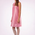 Ivy Dress Pink Girls - Elegant Silky Mikado - Rehoboth Kidz