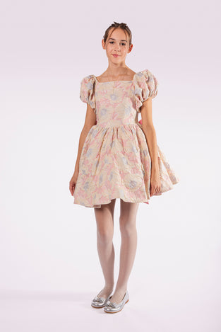 Girls Bow Dress – Emma Double Bow Dress – Rehoboth Kidz