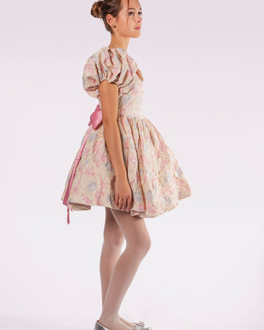 Girls Bow Dress – Emma Double Bow Dress – Rehoboth Kidz