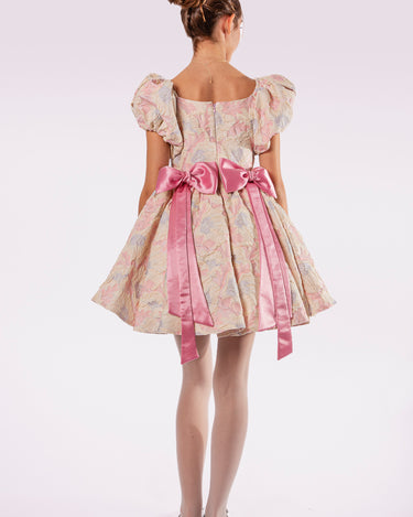 Girls Bow Dress – Emma Double Bow Dress – Rehoboth Kidz