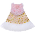 Blush Bloom Brocade Dress - Kidz Party Dress - Rehoboth Kidz