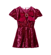 Berry Belle Sequin Romper - Glam Baby Outfit - Rehoboth Kidz