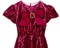 Berry Belle Sequin Romper - Glam Baby Outfit - Rehoboth Kidz