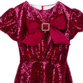 Berry Belle Sequin Romper - Glam Baby Outfit - Rehoboth Kidz