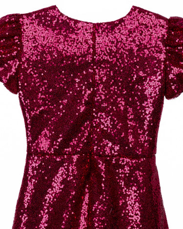 Berry Belle Sequin Romper - Glam Baby Outfit - Rehoboth Kidz