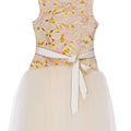 Golden Bloom Tulle Gown - Girls Party Dress - Rehoboth Kidz