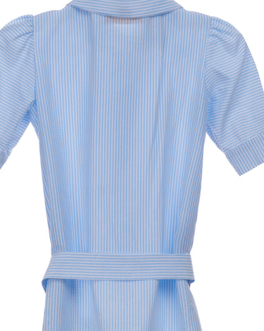 CELESTE STRIPED SHIRT DRESS