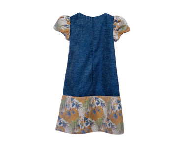 Zara Belle Dress - Girls Navy Party Dress - Rehoboth Kidz