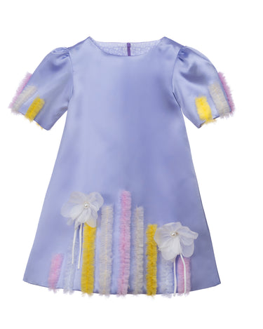 Lilac Dress for Girls - Lilac Meringue Dress - Rehoboth Kidz