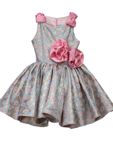 Blossom Rhapsody Dress - Vintage Kids Dress - Rehoboth Kidz