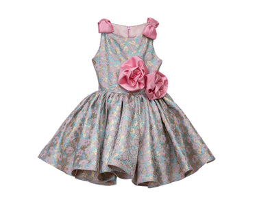 Blossom Rhapsody Dress - Vintage Kids Dress - Rehoboth Kidz