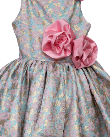 Blossom Rhapsody Dress - Vintage Kids Dress - Rehoboth Kidz