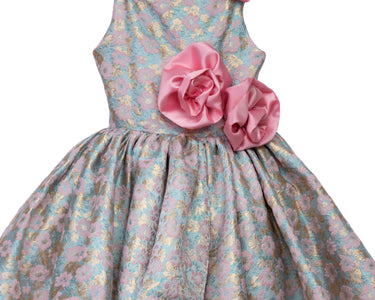 Blossom Rhapsody Dress - Vintage Kids Dress - Rehoboth Kidz