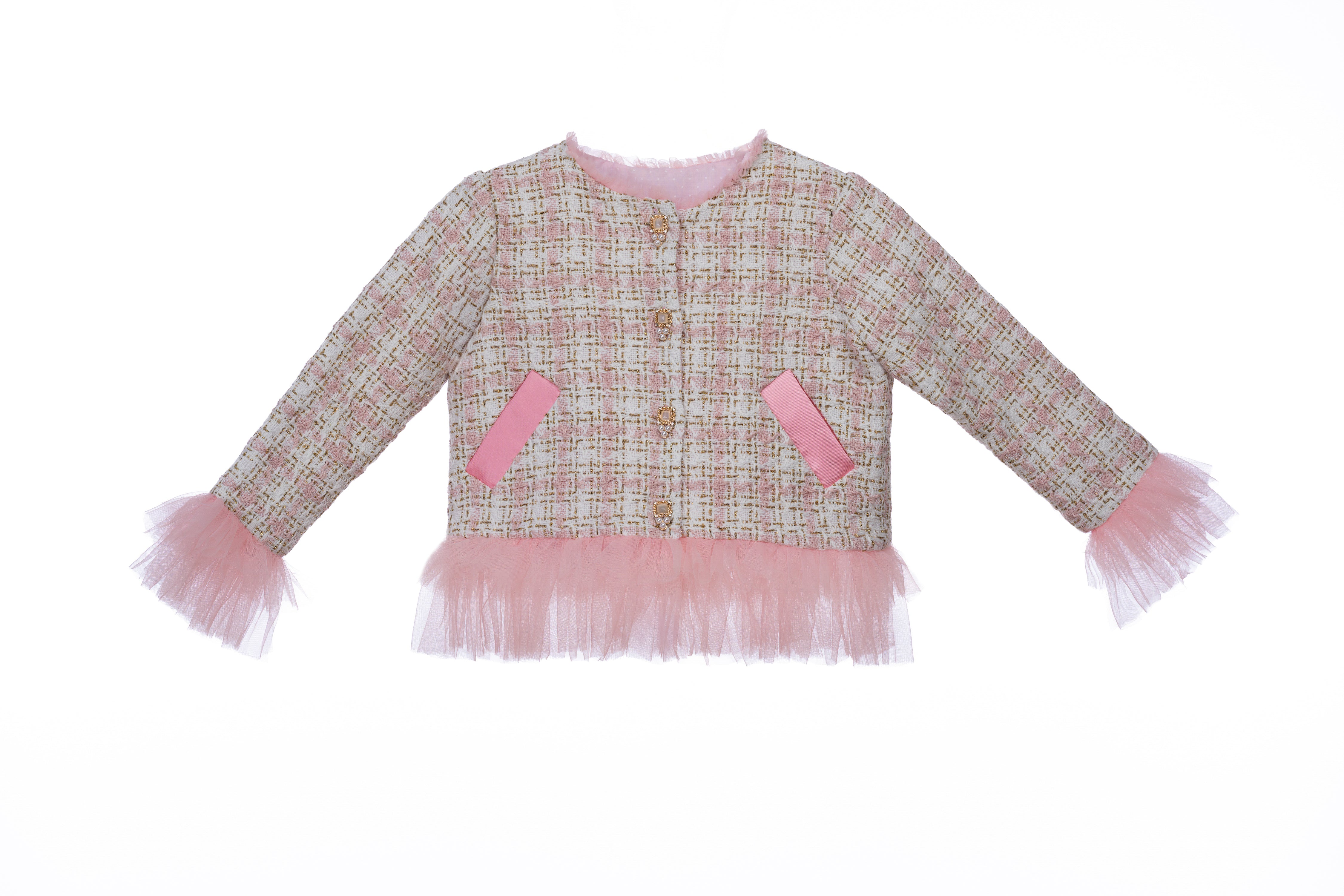 THE ROYAL ROSETTE TWEED SET