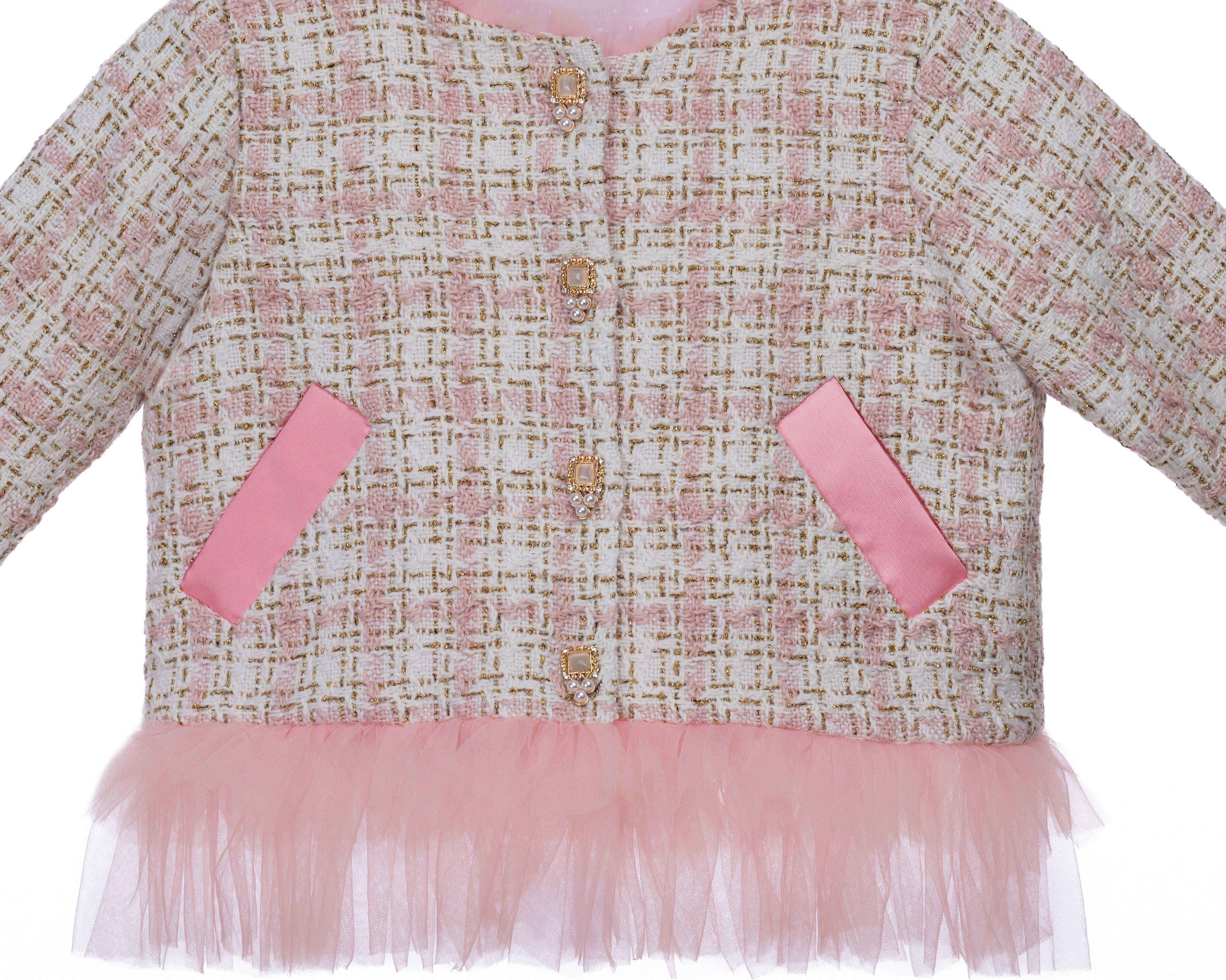 THE ROYAL ROSETTE TWEED SET