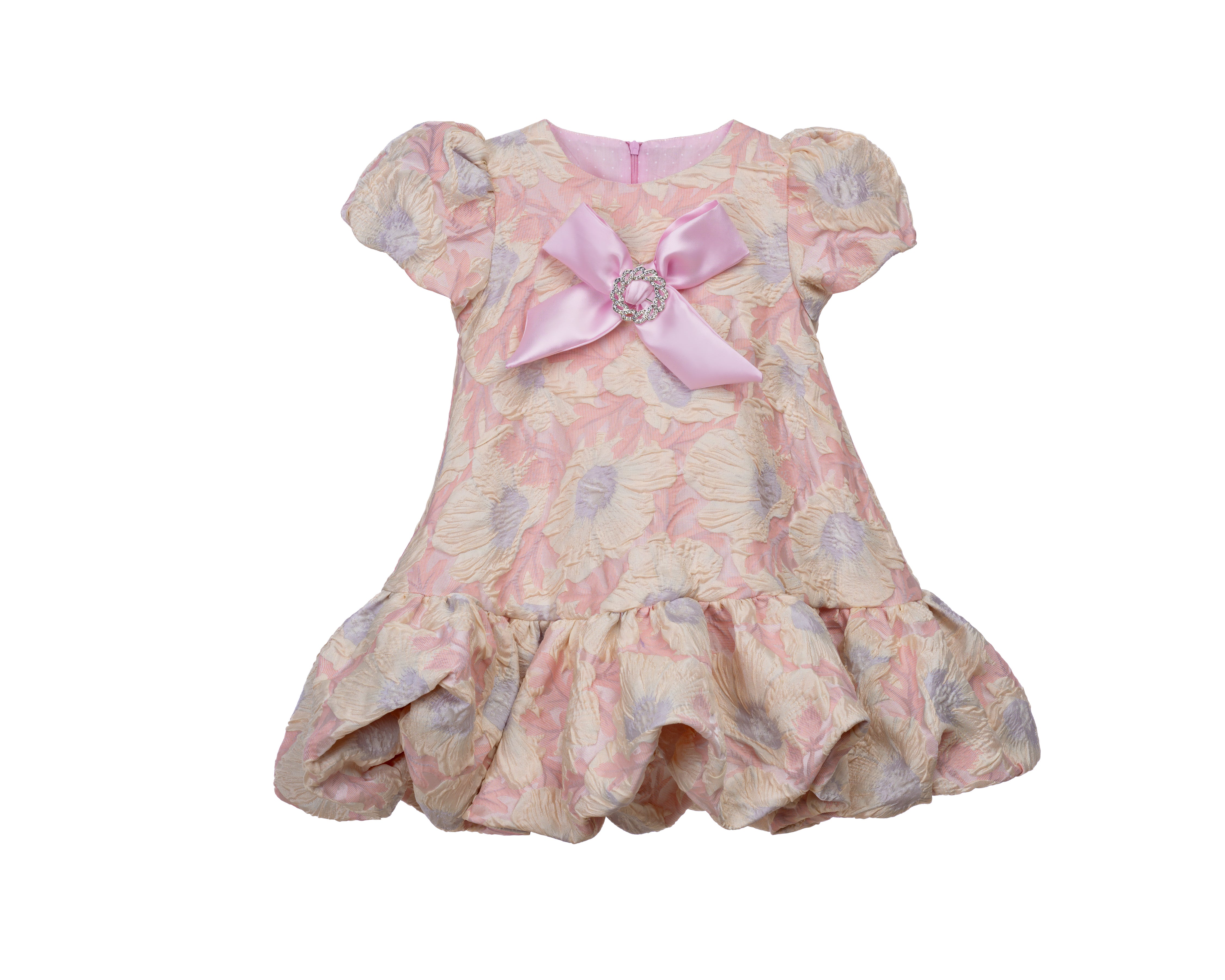 LILOU JACQUARD DRESS