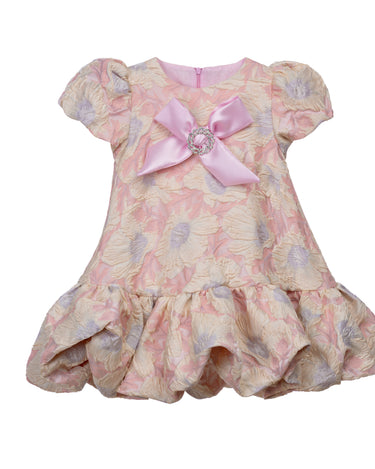 Lilou Jacquard Dress - Girls Party Dress - Rehoboth Kidz