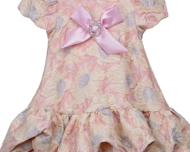 Lilou Jacquard Dress - Girls Party Dress - Rehoboth Kidz