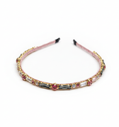 Aurora Crystal Pink Headband front