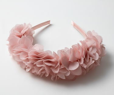Blush Cloud Floral Headband