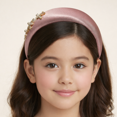 Blush Opal Crystal Garden Headband