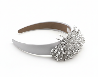 Crystal Fleur Statement Headband