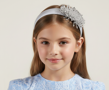 Crystal Fleur Statement Headband