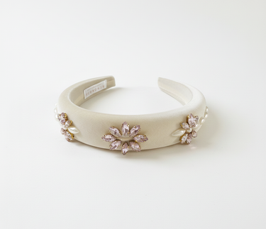 Crystal petal Luxe Headband