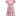 Blush pink girls party dress with satin puff sleeves, tulle ruffle tiers, and bow waist belt – The Rosabelle Heart Tulle Dress for ages 1–14.
