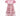 Blush pink girls party dress with satin puff sleeves, tulle ruffle tiers, and bow waist belt – The Rosabelle Heart Tulle Dress for ages 1–14.
