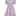 Lilac brocade girls dress with gold shimmer, puff sleeves, white floral accents, and asymmetric hem – The Lilac Luxe Dress for ages 1–14.