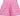 Girls high-waisted pink zigzag cotton shorts with turn-up cuffs and crystal button – Strawberry Pop Shorts for ages 1–14.