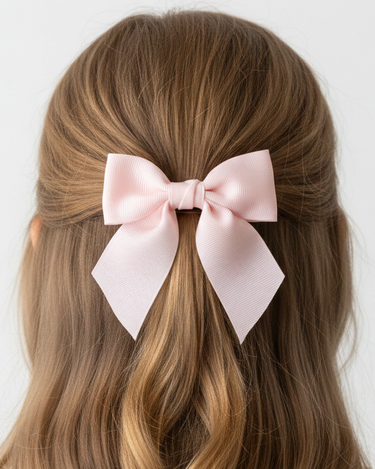 Luxury heirloom classic bow hair clip for girls