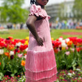 Rosé Reverie Dress - Elegant Girls Dress - Rehoboth Kidz