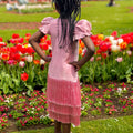 Rosé Reverie Dress - Elegant Girls Dress - Rehoboth Kidz