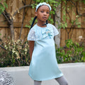Charis Cape Dress back view