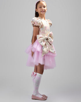 Petal Poise Dress side view