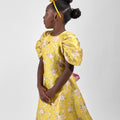 Golden Garden Dress side