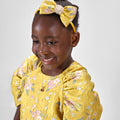 Golden Garden Dress detail