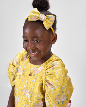 Golden Garden Dress detail